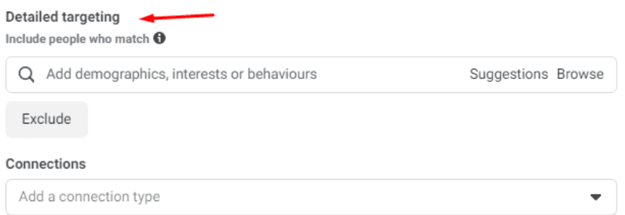 Detailed targeting
