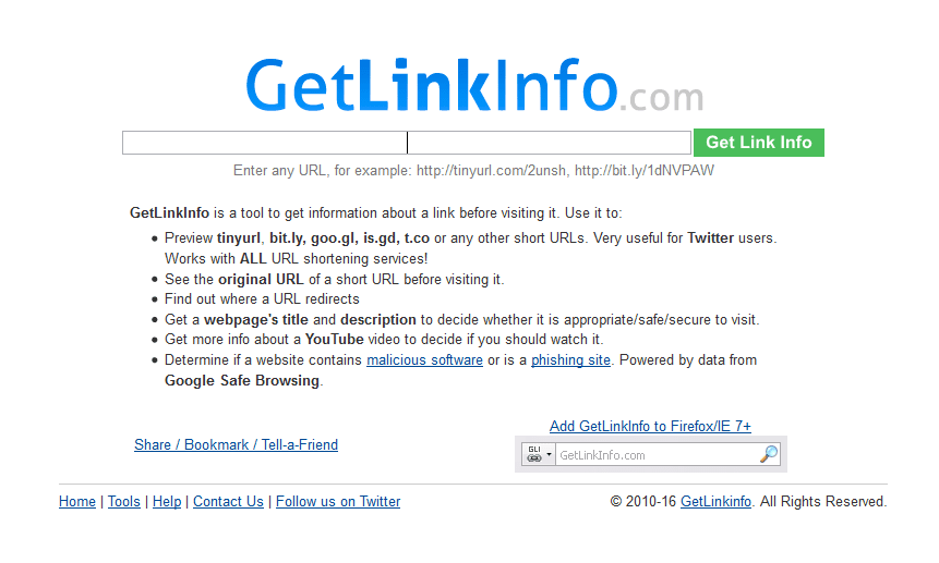 GetLinkInfo