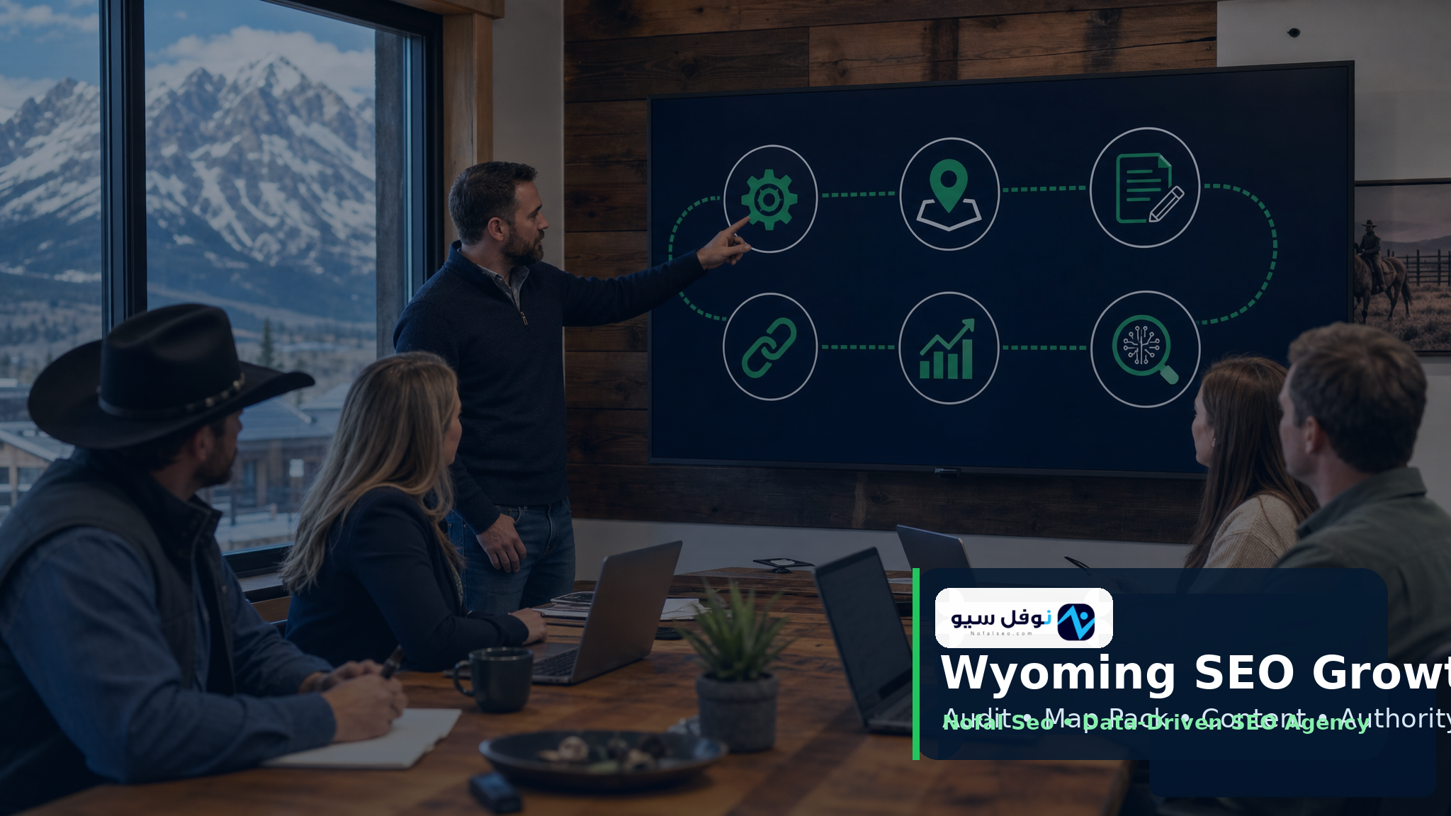 Wyoming SEO strategy process by Nofal Seo