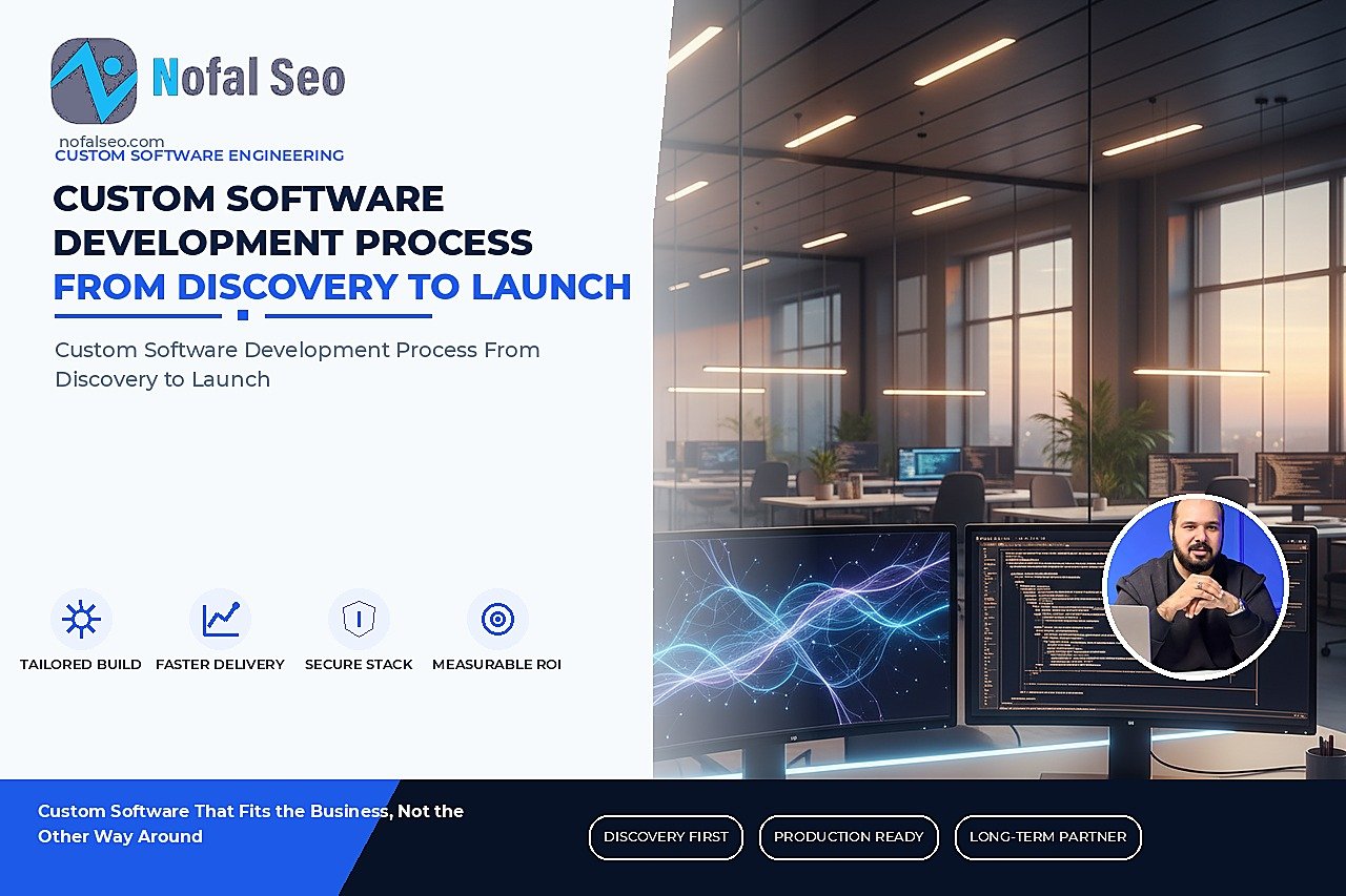 Custom Software Development Process From Discovery to Launch